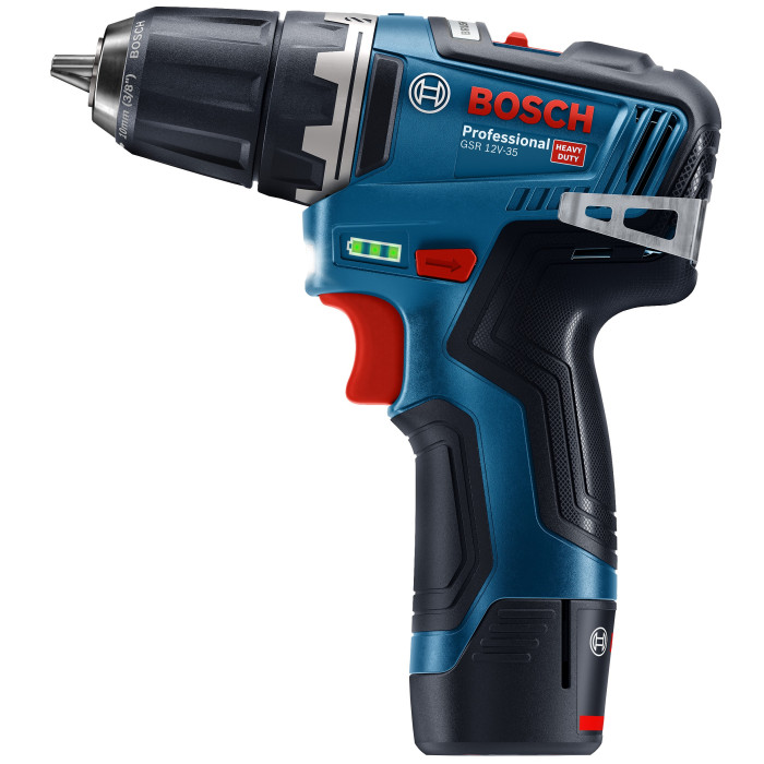 Дриль-шуруповерт акумуляторний BOSCH GSR 12V-35 Professional 06019H8002 - зображення 2