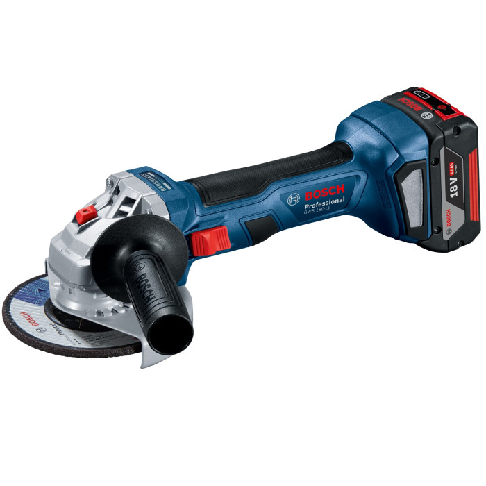 Угловая шлифмашина аккумуляторная BOSCH GWS 180-LI Professional 06019H9025 - изображение 2