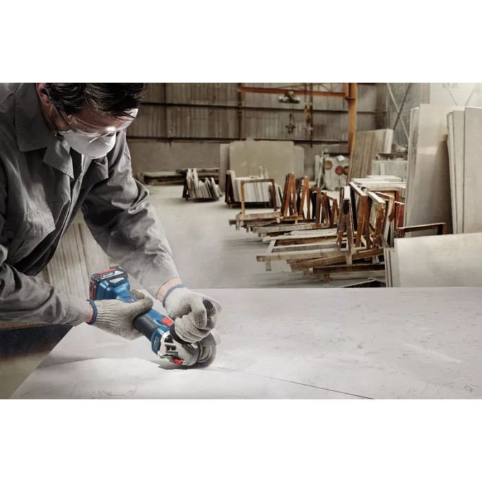 Угловая шлифмашина аккумуляторная BOSCH GWS 18V-10 Professional 06019J4002 без АКБ - изображение 2