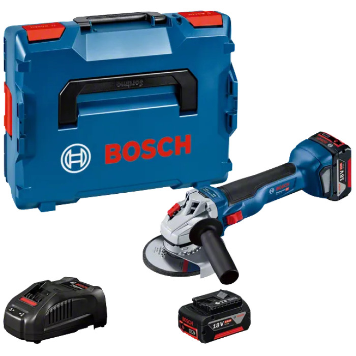 Угловая шлифмашина аккумуляторная BOSCH GWS 18V-10 Professional 06019J4004