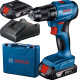 Дриль-шуруповерт акумуляторний BOSCH GSR 185-LI Professional 06019K3000