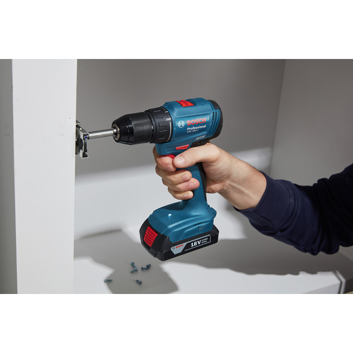 Дриль-шуруповерт акумуляторний BOSCH GSR 185-LI Professional 06019K3000 - зображення 5