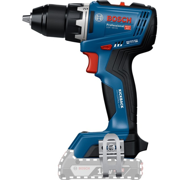 Дриль-шуруповерт акумуляторний BOSCH GSR 18V-65 Professional 06019N3200 без АКБ - зображення 2