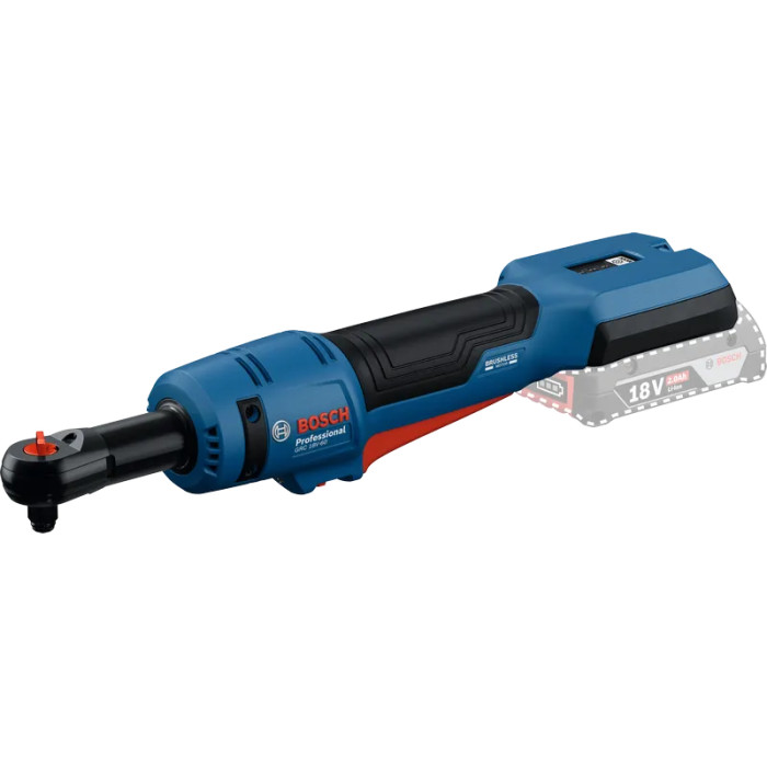 Гайковёрт-трещотка угловой аккумуляторный BOSCH PRO GRC 18V-60 06019N8000 без АКБ - изображение 2