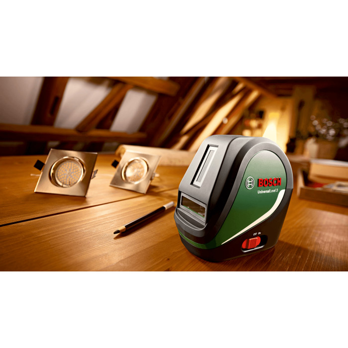 Лазерний нівелір BOSCH UniversalLevel 3 0603663901 - зображення 3