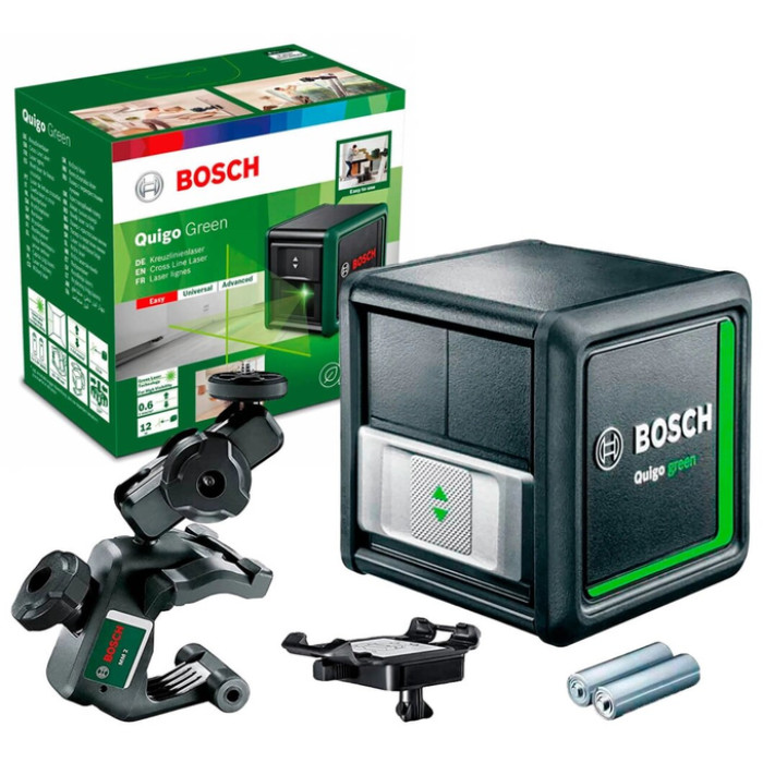 Лазерный нивелир BOSCH Quigo Green 0603663C02