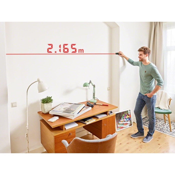 Далекомір лазерний BOSCH Zamo III Basic 0603672700 - зображення 2