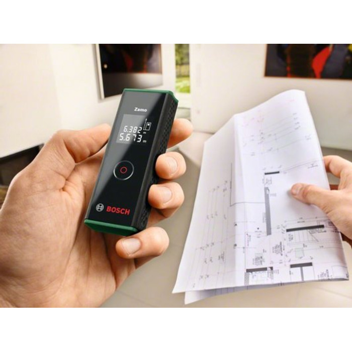Далекомір лазерний BOSCH Zamo III Basic 0603672700 - зображення 3