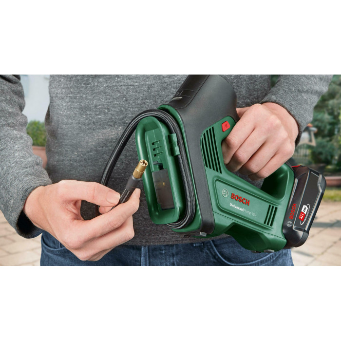 Компресор автомобільний акумуляторний BOSCH UniversalPump 18V 0603947100 без АКБ - зображення 2