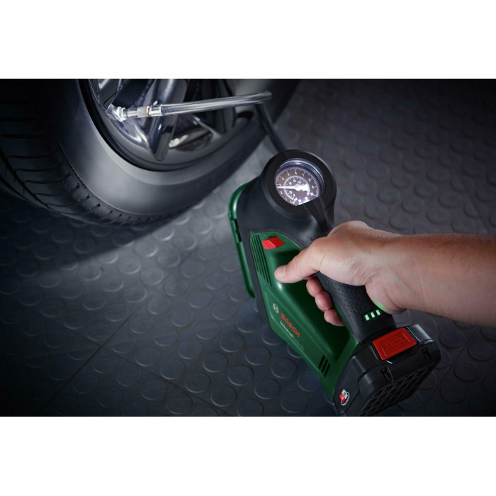 Компресор автомобільний акумуляторний BOSCH UniversalPump 18V 0603947100 без АКБ - зображення 6