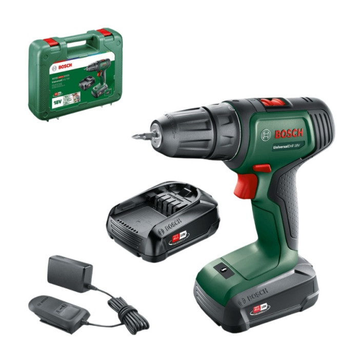 Дриль-шуруповерт акумуляторний BOSCH UniversalDrill 18V 06039D4002