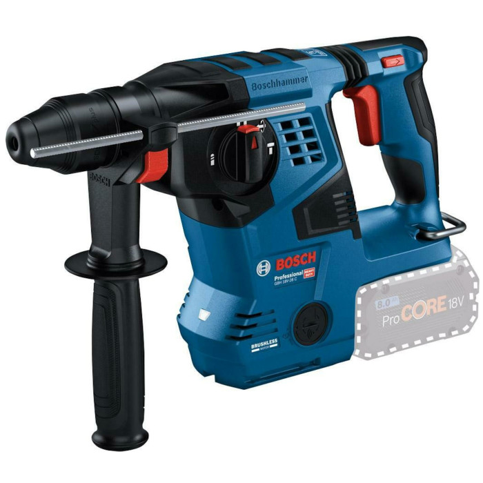 Перфоратор аккумуляторный BOSCH PRO GBH 18V-28 C 0611920000 без АКБ