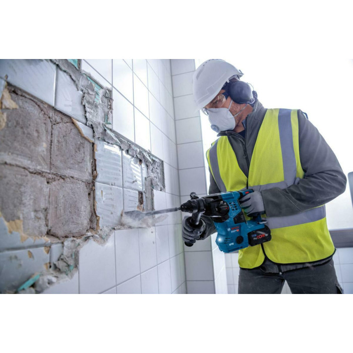 Перфоратор аккумуляторный BOSCH PRO GBH 18V-28 C 0611920000 без АКБ - изображение 2