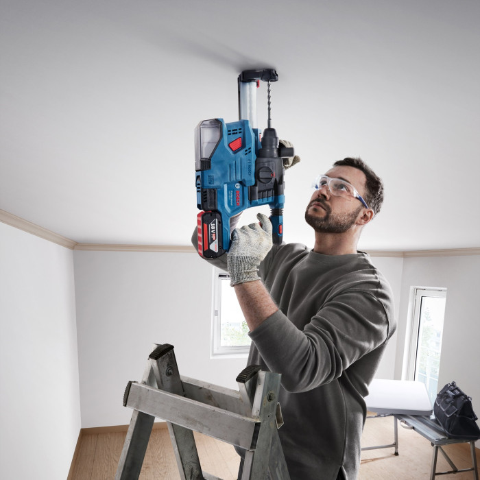 Перфоратор аккумуляторный BOSCH GBH 185-LI Professional 0611924021 - изображение 9