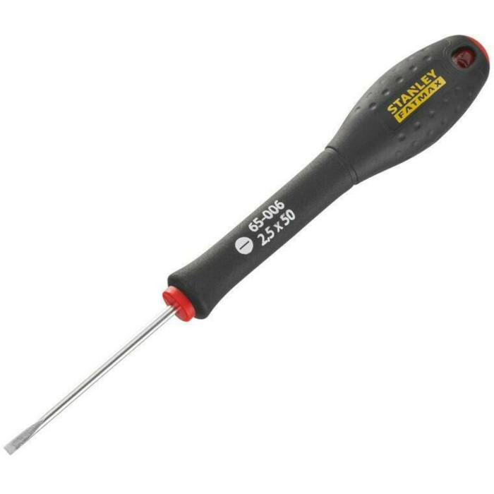 Отвёртка STANLEY FatMax SL2.5х50 мм 0-65-006 - изображение 2