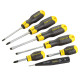 Набор из шести отверток CushionGrip и тестера напряжения STANLEY 0-65-009 - изображение 2