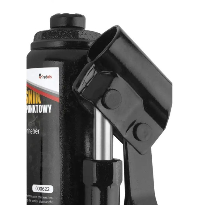 Домкрат пляшковий гідравлічний Redats 20 т LS-160 07-01-89 - зображення 4