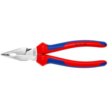 Пассатижи удлинённые хромированные KNIPEX 185 мм 08 25 185