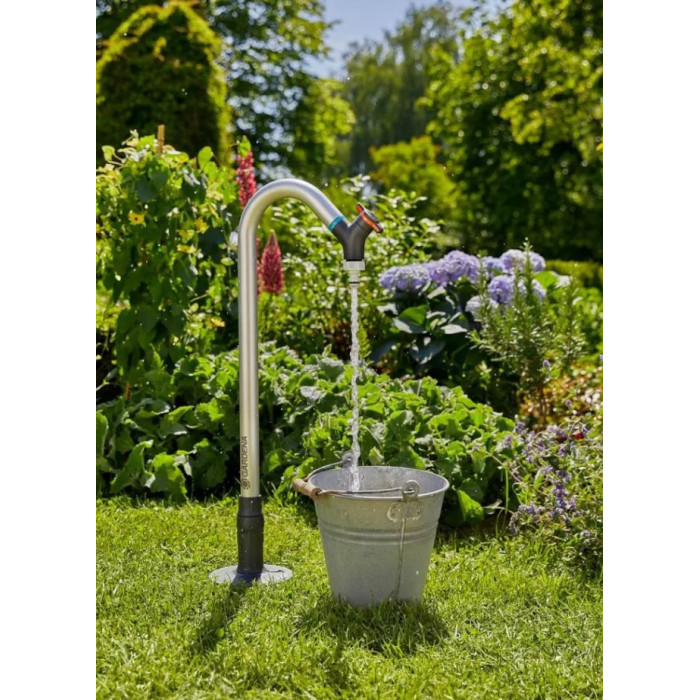 Кран водопроводный для водяной розетки Gardena 360 08252-20.000.00 - изображение 2