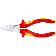 Пассатижи диэлектрические с удлинённым носиком KNIPEX 08 26 145