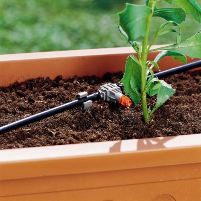 Капельница внутренняя Gardena Micro-Drip-System Quick Easy 08343-29.000.00 - изображение 3