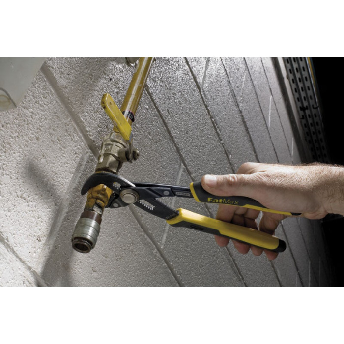 Пассатижи FatMax Groove Joint переставные сантехнические длиной 300 мм STANLEY 0-84-649 - изображение 3