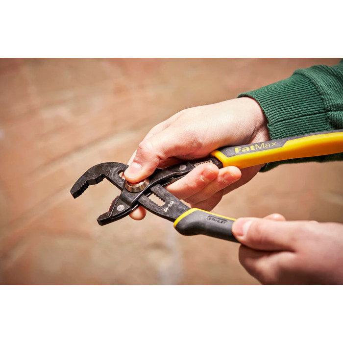 Пассатижи FatMax Groove Joint переставные сантехнические длиной 300 мм STANLEY 0-84-649 - изображение 4