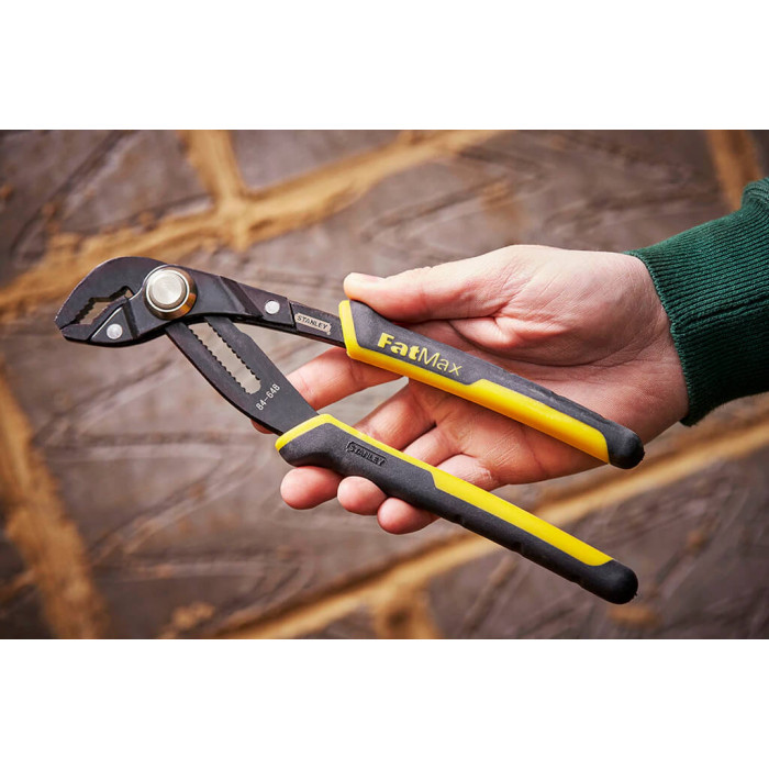 Пассатижи FatMax Groove Joint переставные сантехнические длиной 300 мм STANLEY 0-84-649 - изображение 5