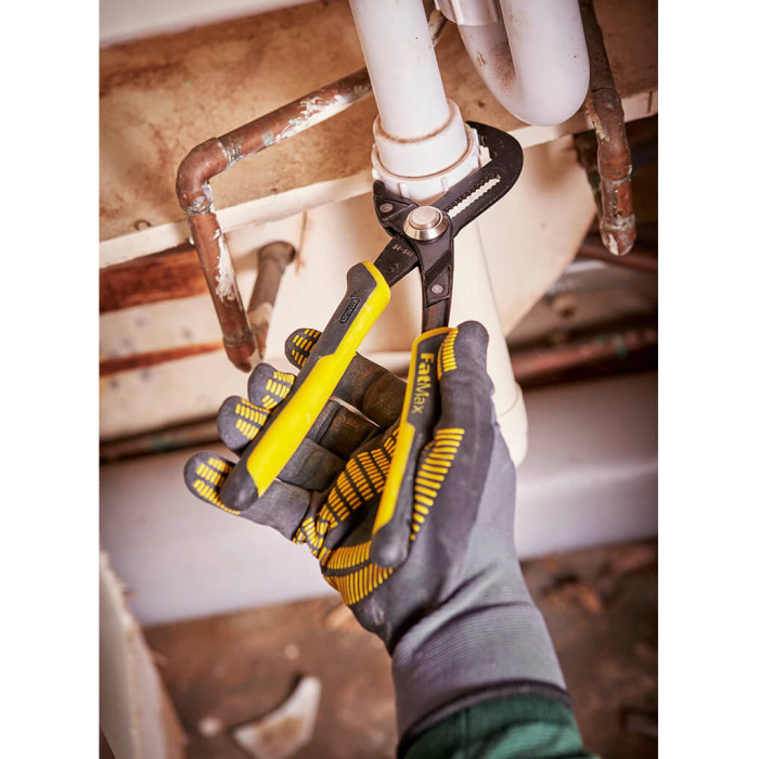 Пассатижи FatMax Groove Joint переставные сантехнические длиной 300 мм STANLEY 0-84-649 - изображение 6