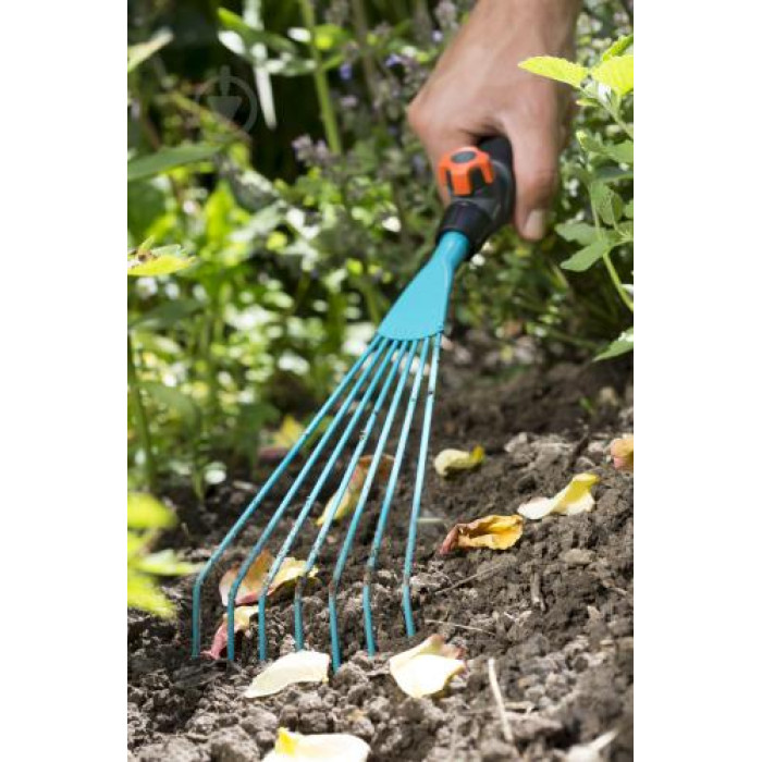 Граблі ручні віялові Gardena Combisystem Classic Ergo 08917-20.000.00 - зображення 3