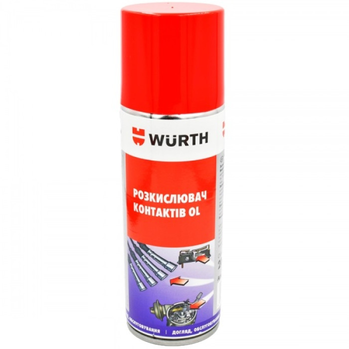 Раскислитель контактов 200 мл WURTH 089360