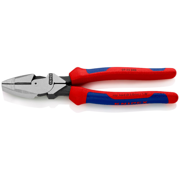 Плоскогубці електромонтера KNIPEX Lineman's Pliers 240 мм 09 02 240 - зображення 2