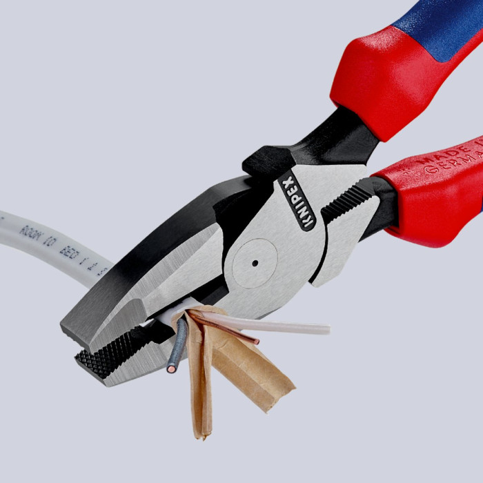 Плоскогубці електромонтера KNIPEX Lineman's Pliers 240 мм 09 02 240 - зображення 4