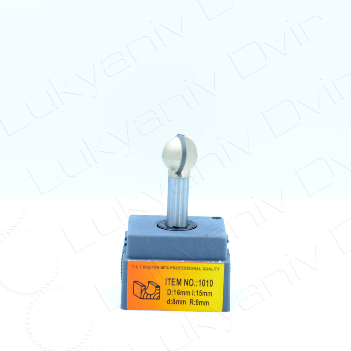 Фреза по дереву Глобус 1010 D16 l15 d8 R8 - изображение 2