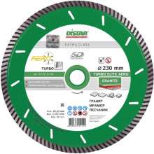 Круг алмазный отрезной Distar Turbo 230 Elite Aero 10115127017
