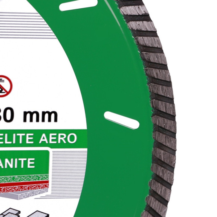 Круг алмазный отрезной Distar Turbo 230 Elite Aero 10115127017 - изображение 4