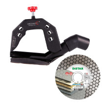 Комплект кожух накладний на КШМ Duster 45 115-125 мм та круг алмазний 125 мм Edge Dry 10115429016