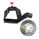 Комплект кожух накладний на КШМ Duster 45 115-125 мм та круг алмазний 125 мм Edge Dry 10115429016