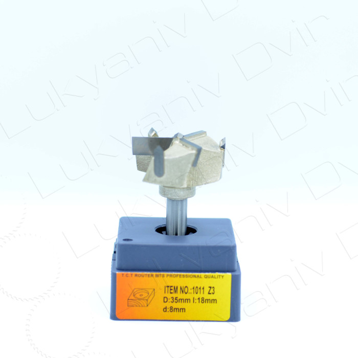 Фреза по дереву Глобус 1011 Z3 D35 l18 d8  - изображение 2