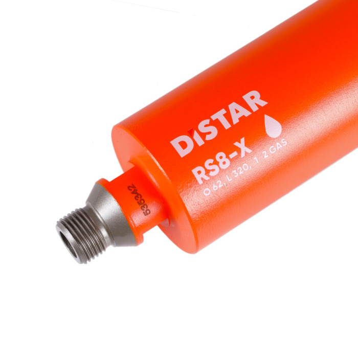 Свердло алмазне по високоармованому бетону DISTAR RS8-X DDS-W 62x320x1/2 GAS 10170085554 - зображення 2