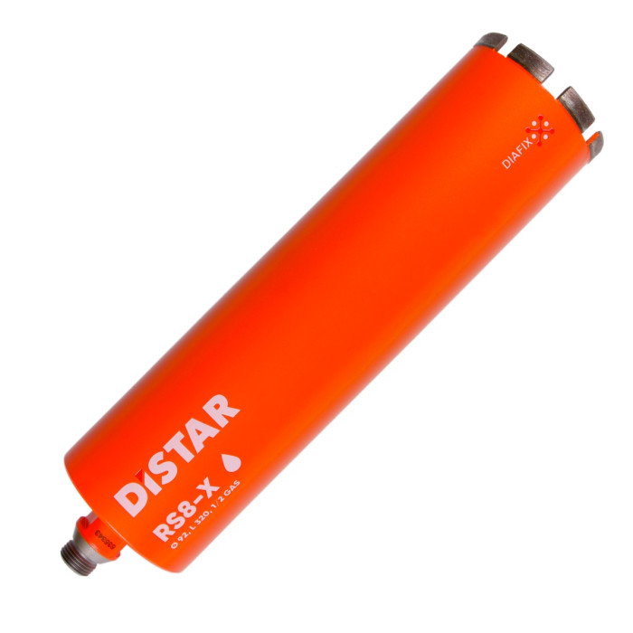 Свердло алмазне по високоармованому бетону DISTAR RS8-X DDS-W 92x320x1/2 GAS 10170085557