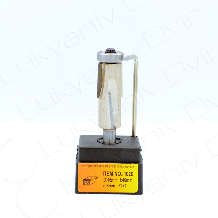 Фреза по дереву Глобус 1020 D16 l40 d8 Z2+2 - изображение 2