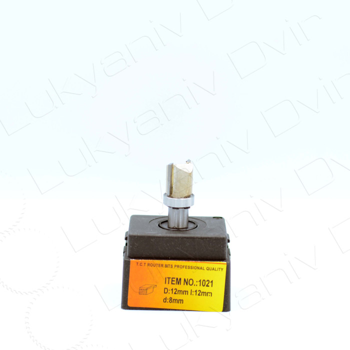 Фреза по дереву Глобус 1021 D12 l12 d8 - зображення 2