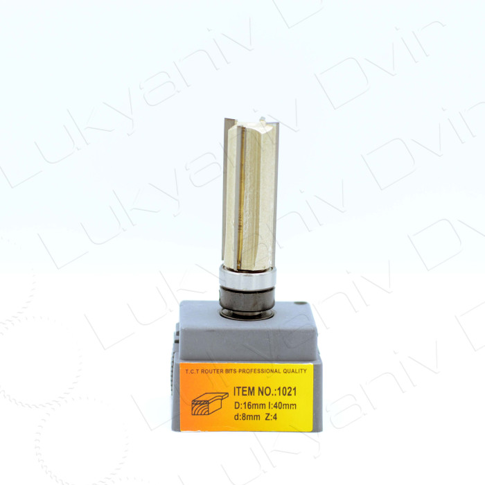 Фреза по дереву Глобус 1021 D16 l40 d8 Z4 - изображение 2