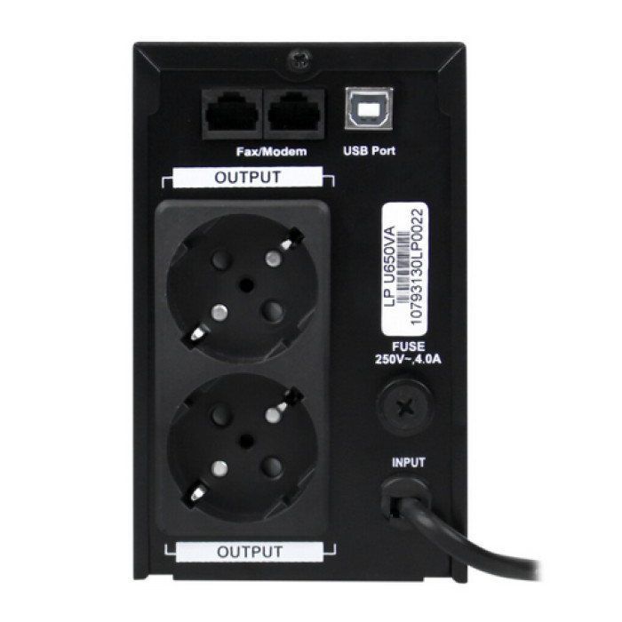 Лінійно-інтерактивне ДБЖ LogicPower LP U650VA 1079 - зображення 5