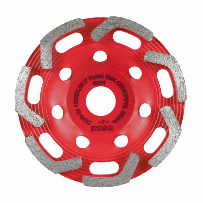 Фреза алмазная по бетону DISTAR DGS-W Rotex RED 125х22.23 мм 11143158083