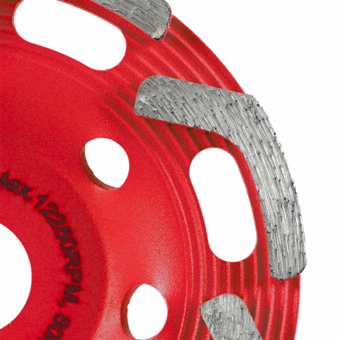 Фреза алмазная по бетону DISTAR DGS-W Rotex RED 125х22.23 мм 11143158083 - изображение 2