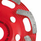 Фреза алмазная по бетону DISTAR DGS-W Rotex RED 125х22.23 мм 11143158083 - изображение 2