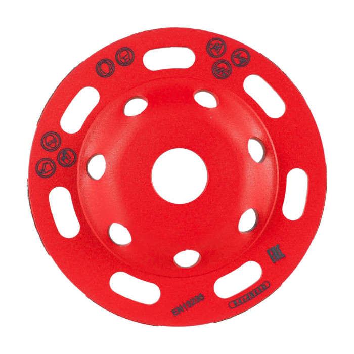 Фреза алмазная по бетону DISTAR DGS-W Rotex RED 125х22.23 мм 11143158083 - изображение 4