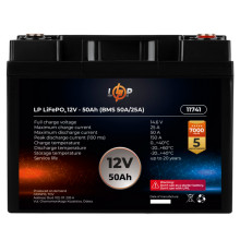Аккумулятор LogicPower LP LiFePO4 12 В 50 Ач 11741